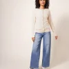White Stuff Lulu Cardi Nat White