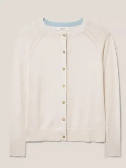 White Stuff Lulu Cardi Nat White