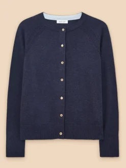 White Stuff Lulu Knit Cardi Dark Navy