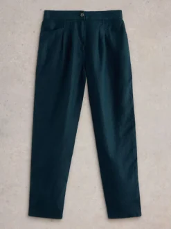 White Stuff Rowena Linen Trouser Navy