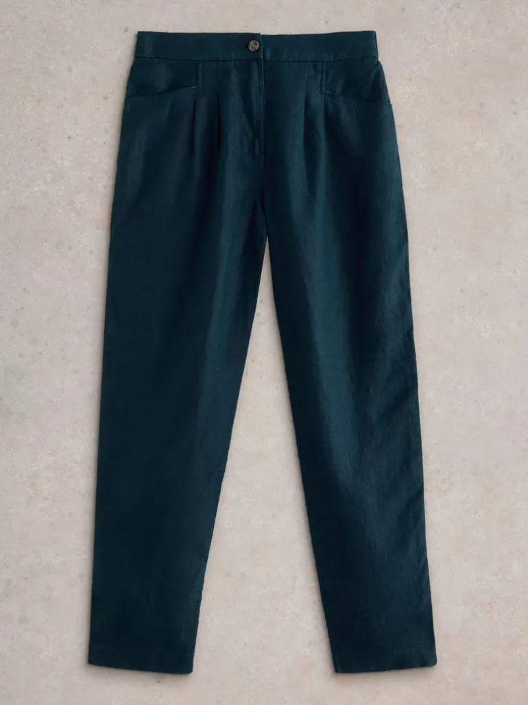 White Stuff Rowena Linen Trouser Navy