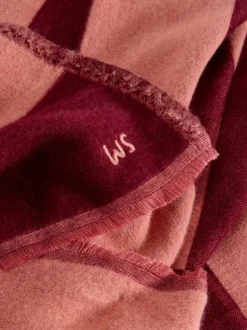 White Stuff Selma Midweight Scarf Pink MLT