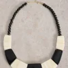 White Stuff Wallflower Mixed Necklace Black MLT